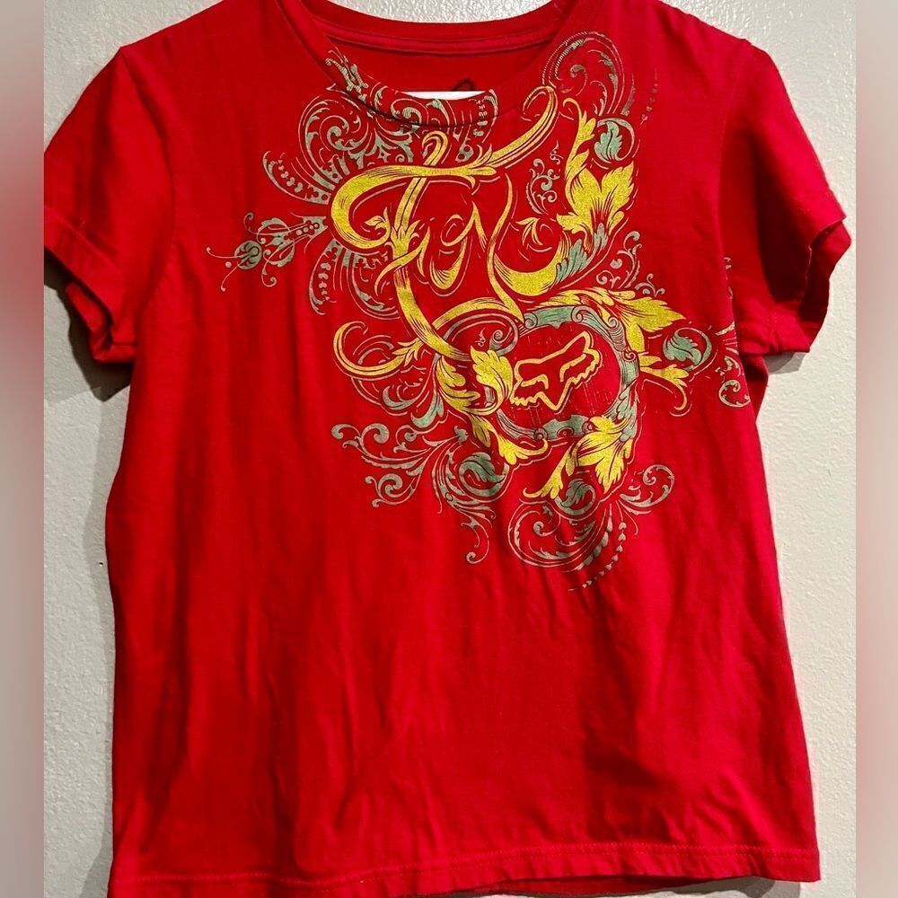 FOX RACING GIRLS TEE SIZE XL